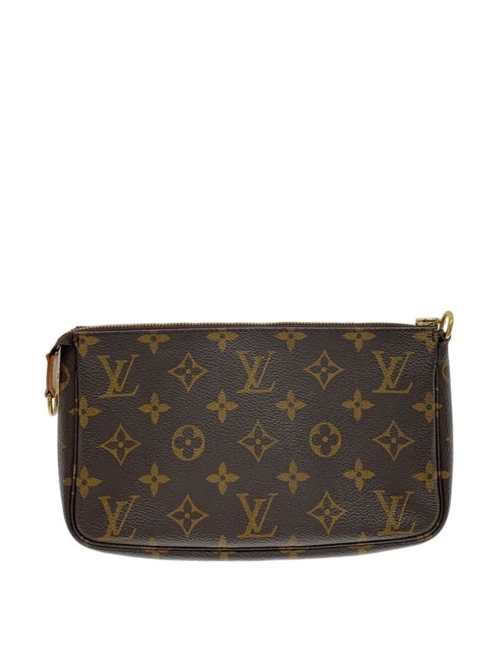 LOUIS VUITTON Pochette Accessoires Monogram Canvas Brown